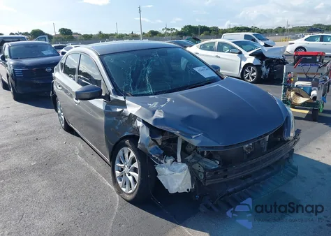 2018 Nissan Sentra Sv из США, поврежденный, VIN 3N1AB7APXJL615231